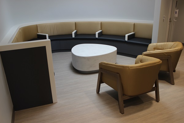 A quiet space in the Neurocritical Care Unit for families to de-stress
